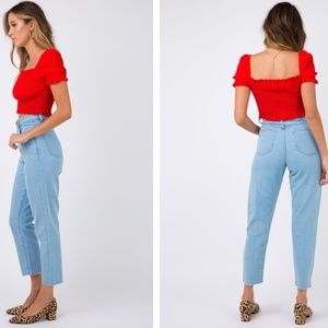 Princess Polly Light Wash Jeans